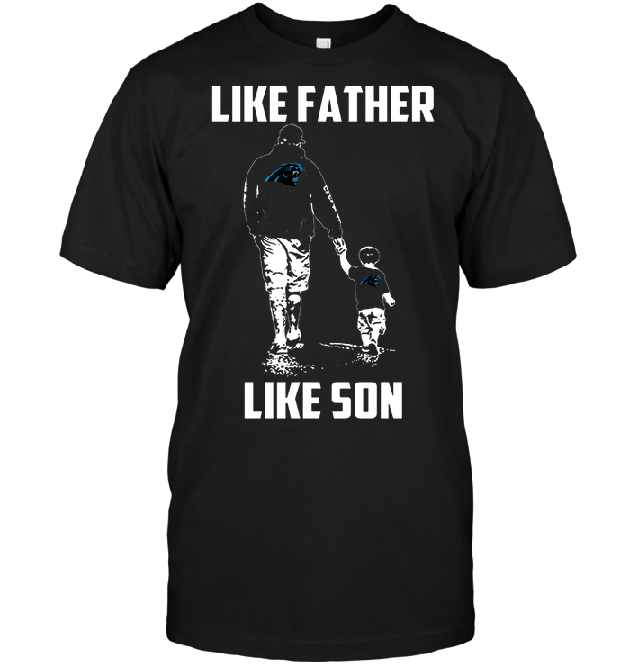 Carolina Panthers "like Father, Like Son" T-Shirt